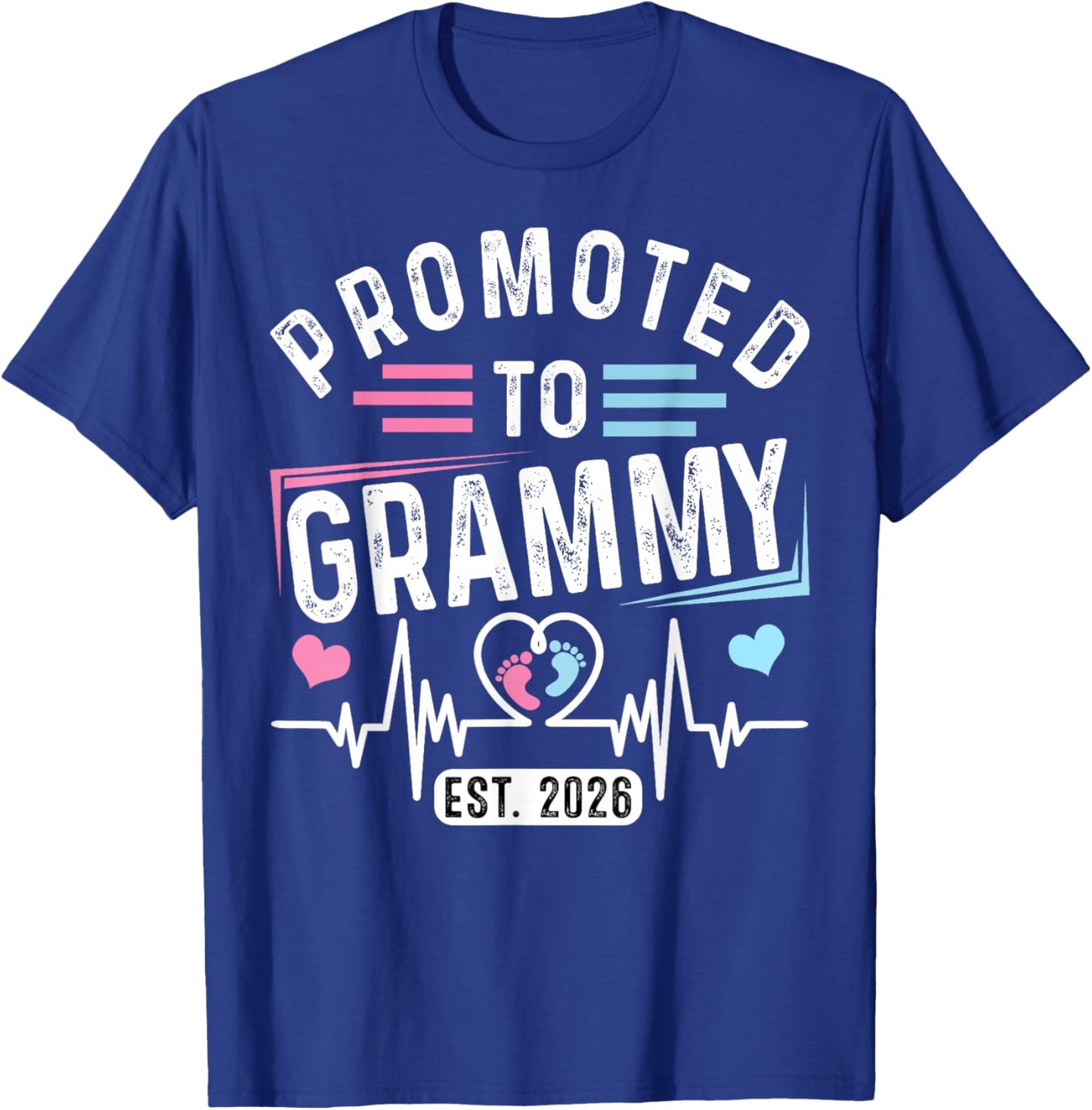 Promoted to Grammy Est. 2026 Vintage Soon to Be Grammy T-Shirt - T-Shirt | Royal
