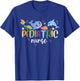 Pediatric Nurse PEDS Ocean Sea Appreciation Pediatric T-Shirt - T-Shirt | Royal