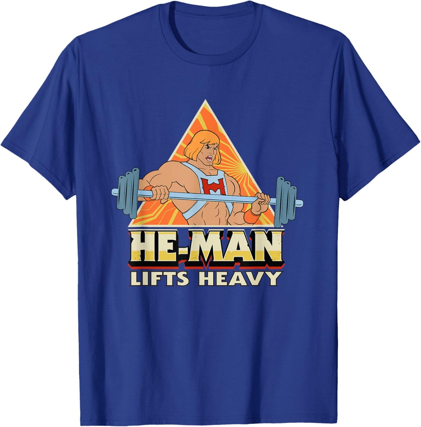 Masters of the Universe He-Man Lifts Heavy T-Shirt - T-Shirt | Royal