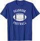 Seabrook Football Distressed Vintage 80's Throwback Classic T-Shirt - T-Shirt | Royal