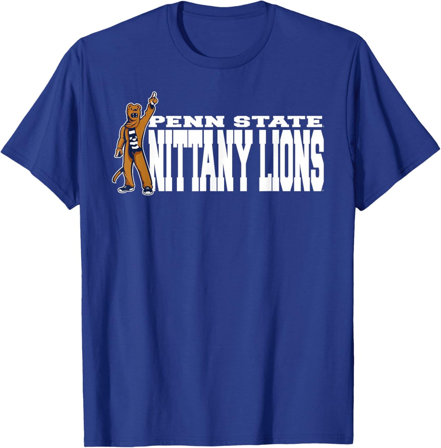 Penn State Nittany Lions Mascot Custom Officially Licensed T-Shirt - T-Shirt | Royal