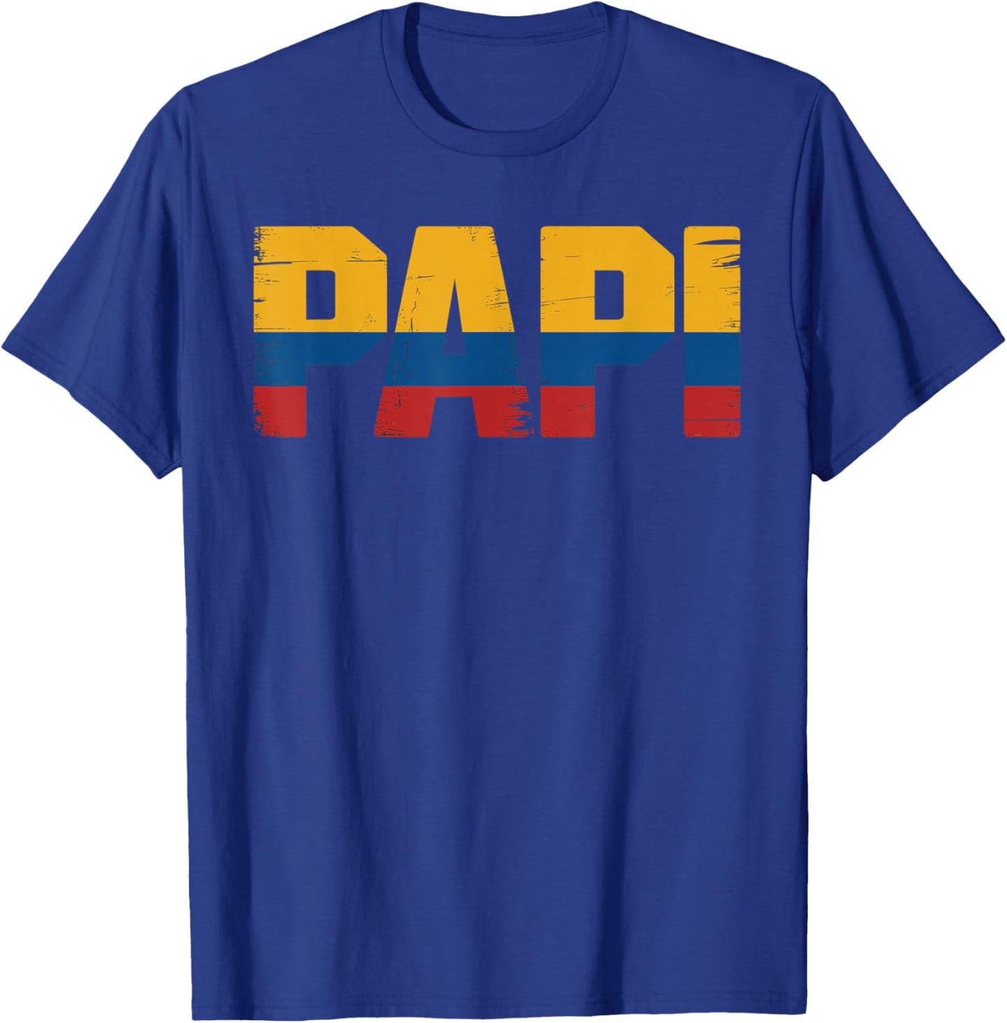 Gift Colombian Fathers T-Shirt - T-Shirt | Royal