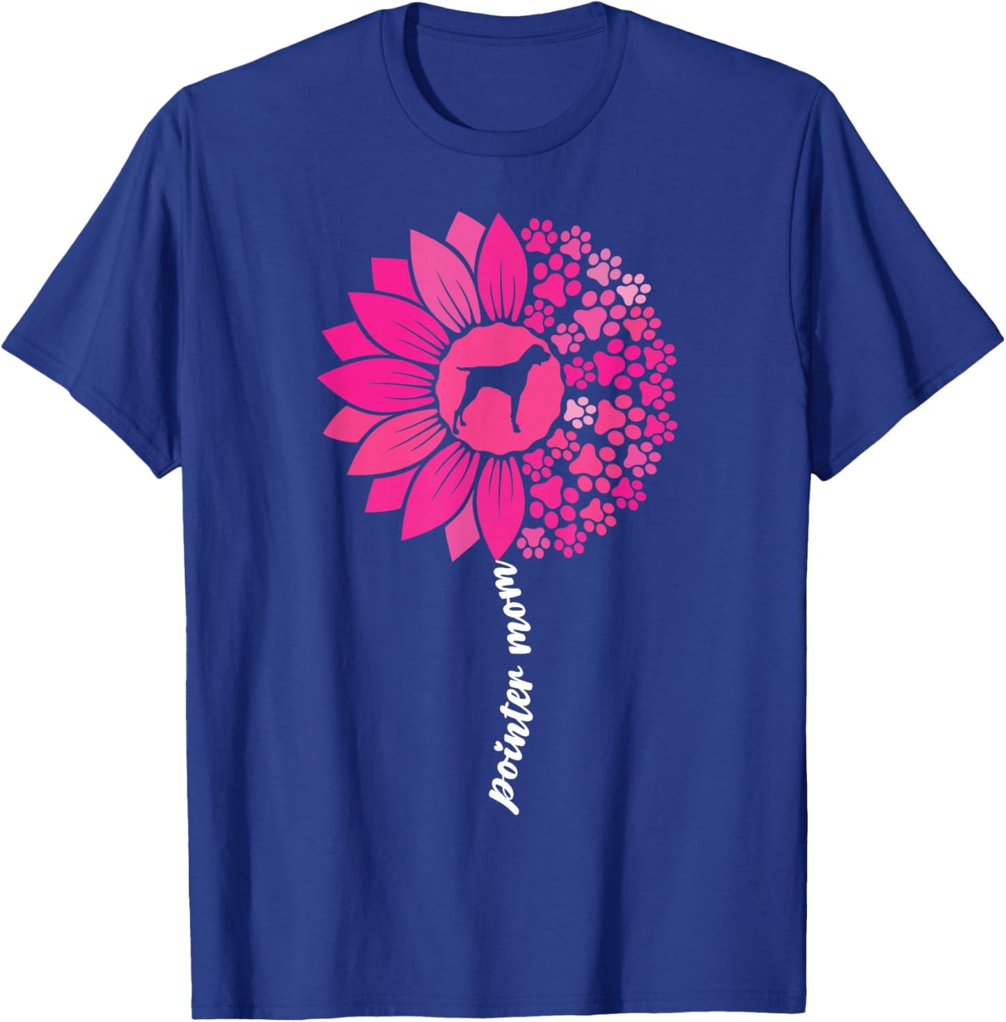 Cute German Shorthaired Pointer For Mom Women GSP Mom Dog T-Shirt - T-Shirt | Royal
