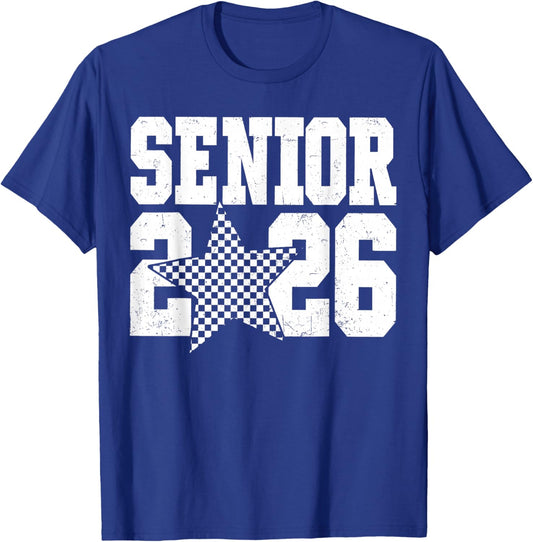 Senior 2026 Class of 2026 Graduation 2026 Boys Girls T-Shirt - T-Shirt | Royal