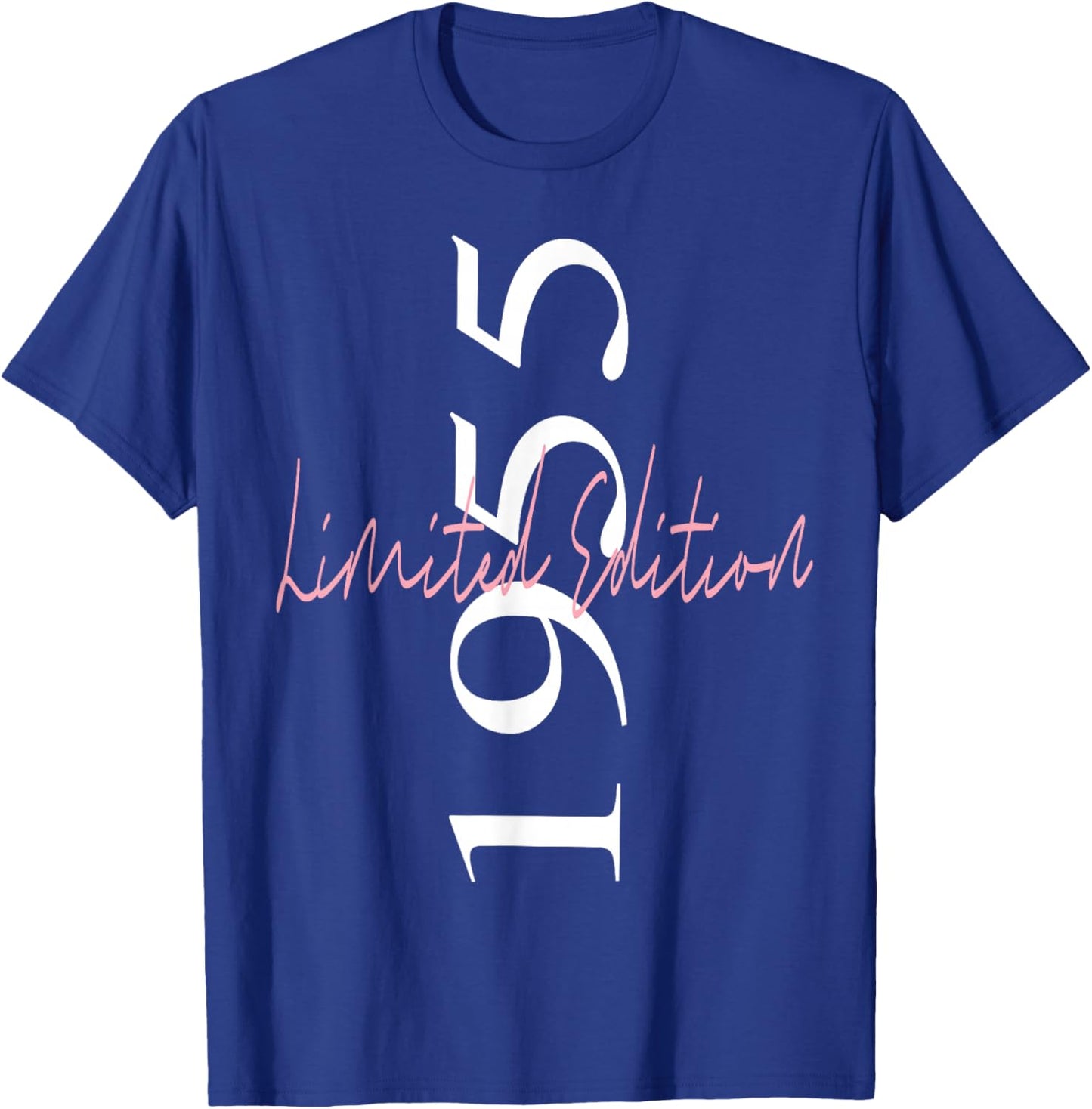 Limited Edition 1955 Birthday 1955 Born 1955 Vintage T-Shirt - T-Shirt | Royal