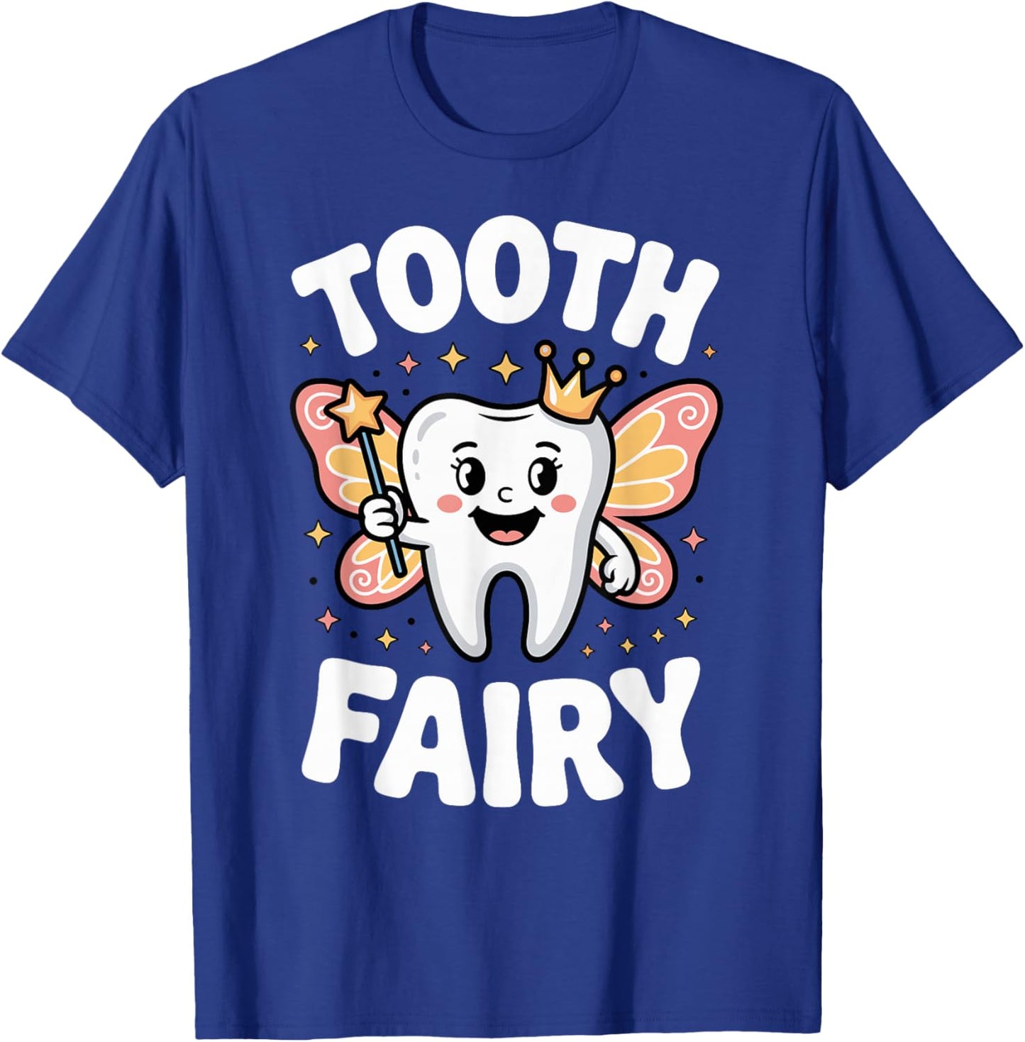 Funny Dentist Easy Costume Halloween Tooth Fairy T-Shirt - T-Shirt | Royal