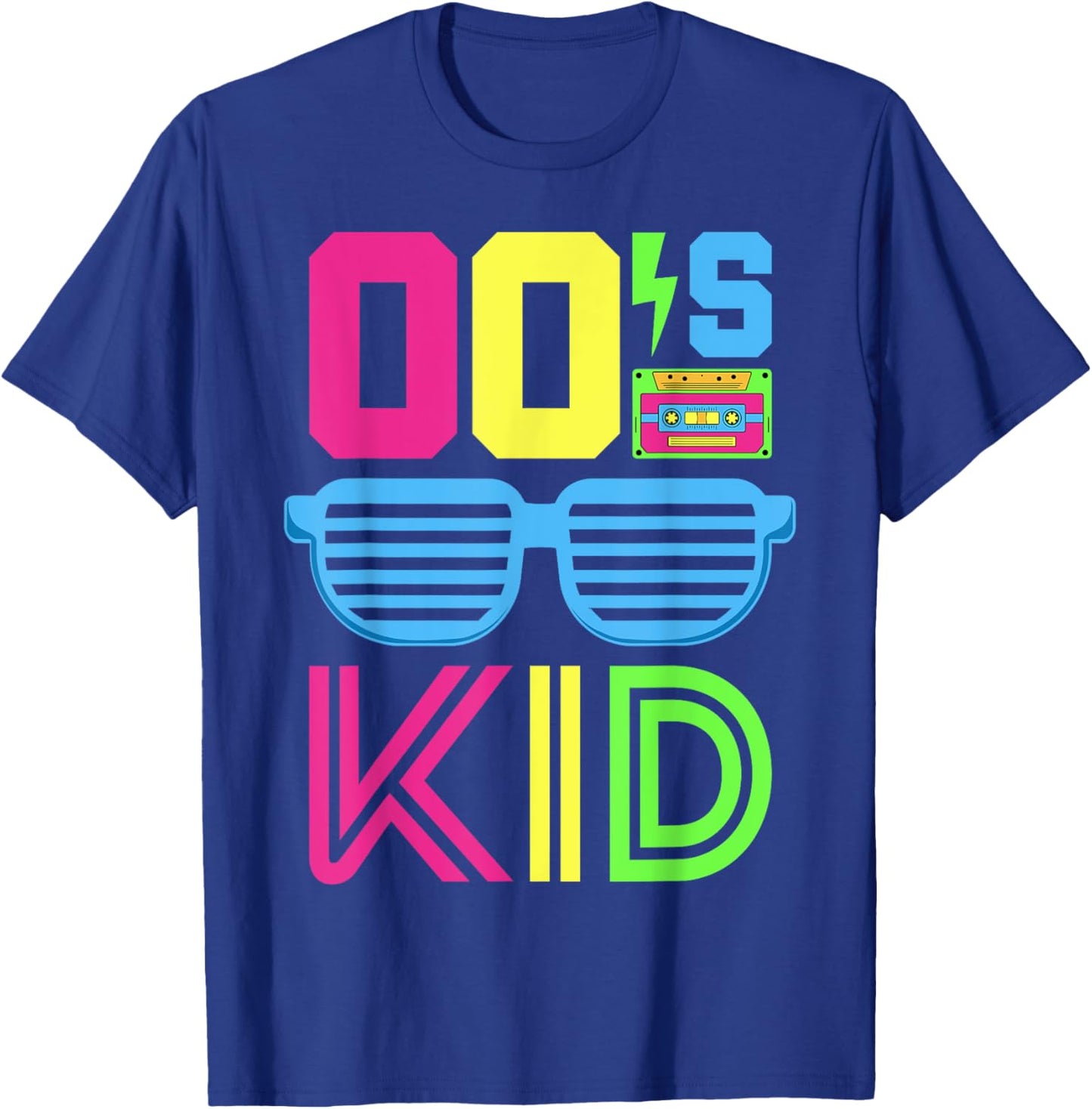 2000's Kid 00s Themed Party 2000s Costume Early 2000s Outfit T-Shirt - T-Shirt | Royal