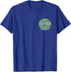 2-Sided Vintage Oceanside California Longboard Surfing T-Shirt - T-Shirt | Royal