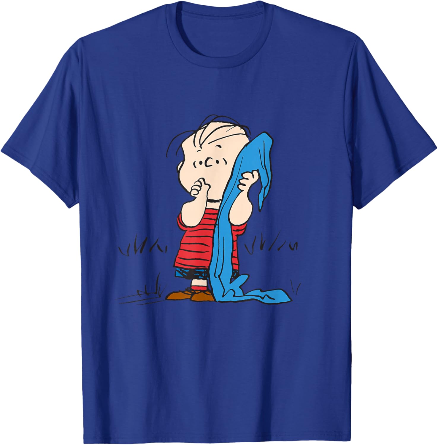 Peanuts Linus Van Pelt T-Shirt - T-Shirt | Royal