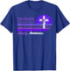 Vintage Seizure Support Epilepsy Awareness T-Shirt - T-Shirt | Royal