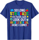 So Long 5th Grade Look Out Middle School Here I Come T-Shirt - T-Shirt | Royal