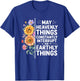 CharlIan Minds - Heavenly Things Interrupt Earthly -Adults Black Short Sleeve T-Shirt - T-Shirt | Royal