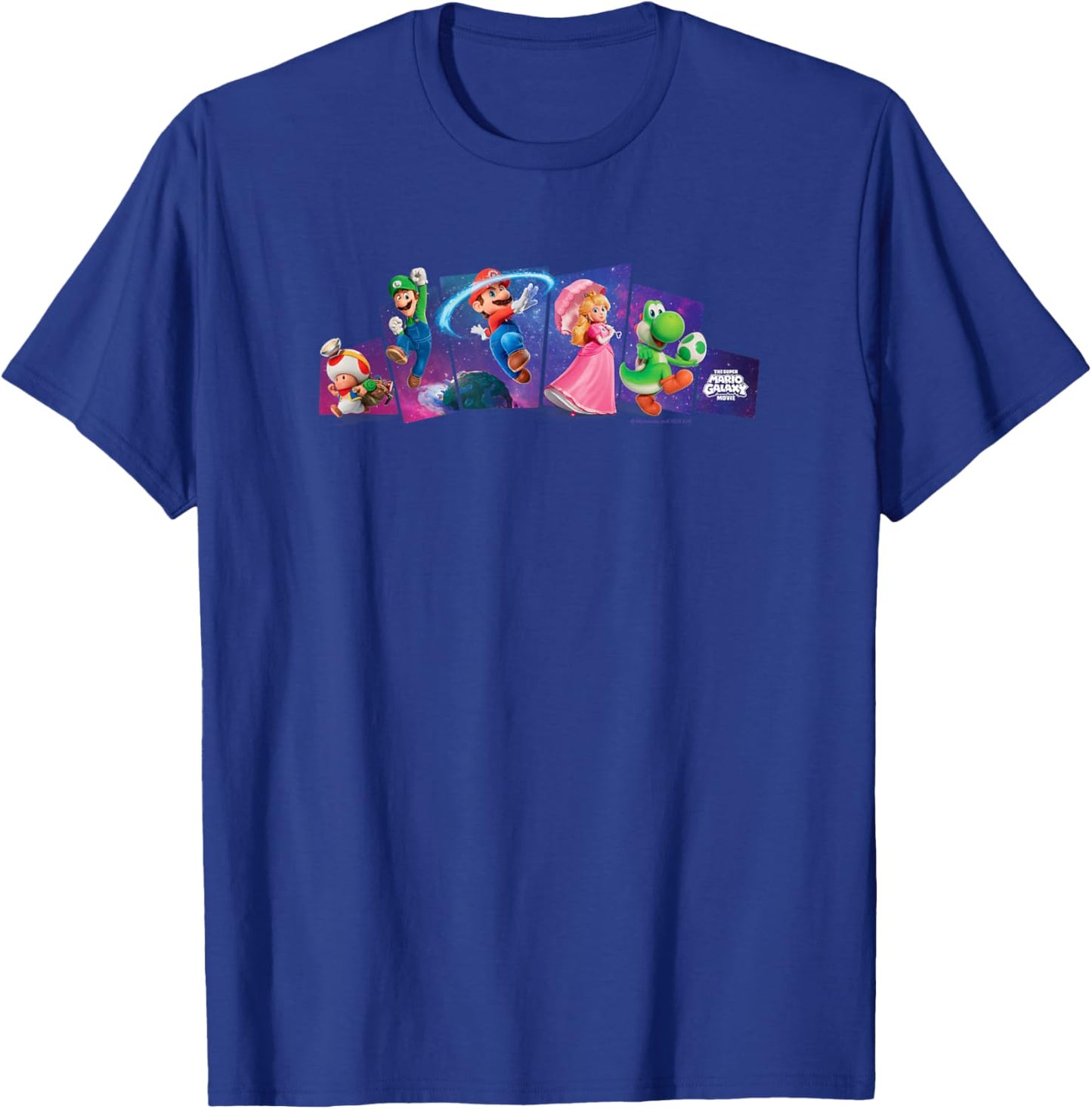 The Super Mario Galaxy Movie Galactic Heroes T-Shirt - T-Shirt | Royal