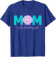 Mermaid Birthday Theme Family Matching Party Outfits Mom T-Shirt - T-Shirt | Royal