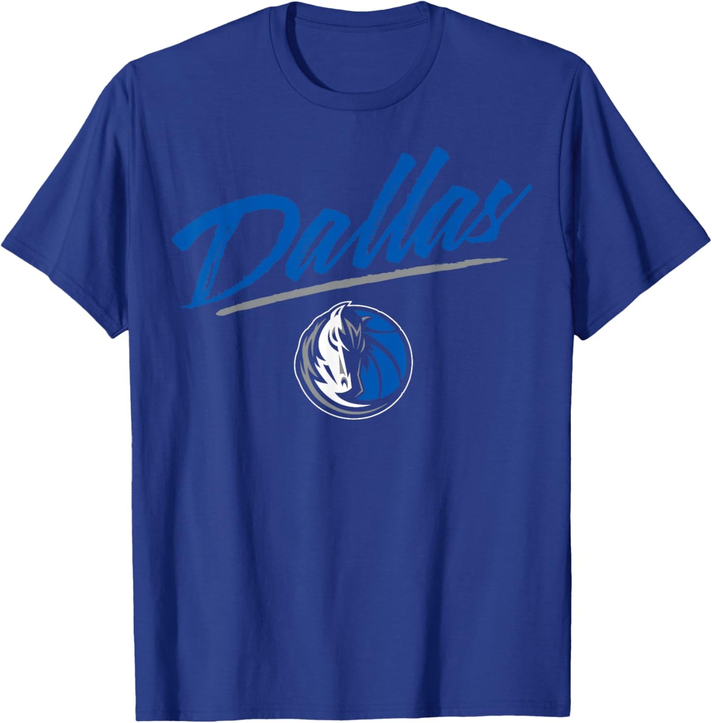 NBA - Dallas Mavericks Marqueur Script T-Shirt - T-Shirt | Royal