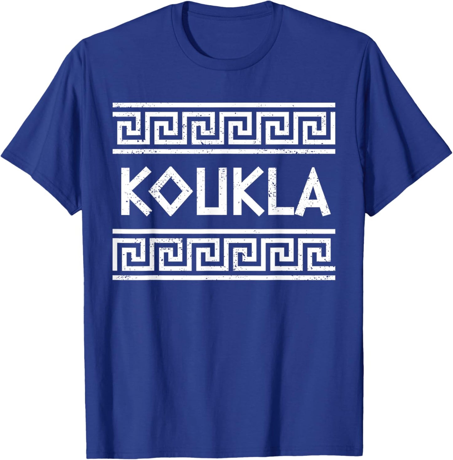 Koukla Ancient Greek Pride Greek Flag Opa Greek Party Greece T-Shirt - T-Shirt | Royal