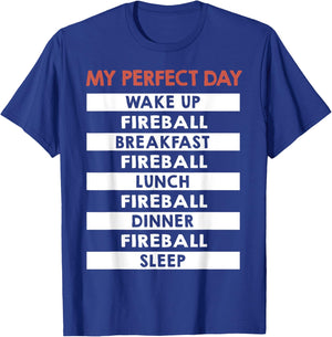 Fireball My Perfect Day Player T-Shirt - T-Shirt | Royal