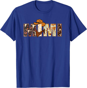 Mimi Western Rodeo Family Matching Birthday T-Shirt - T-Shirt | Royal