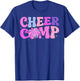Groovy Cheer Comp Day Cheerleading Competition Day T-Shirt - T-Shirt | Royal