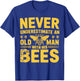 Apiary Bee Keeper An Old Man With His Bees Beekeeping T-Shirt - T-Shirt | Royal