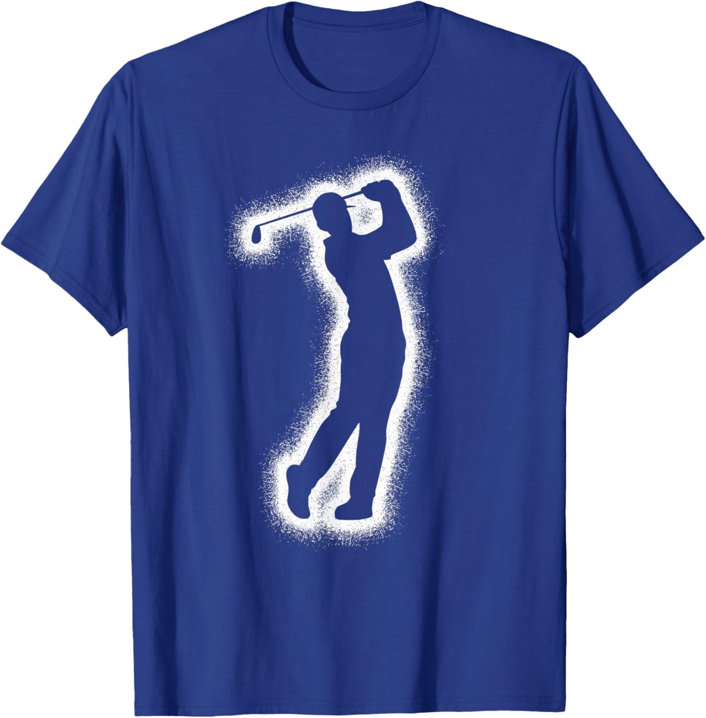 Golf Player Golfer Boys Kids Men Golfing T-Shirt - T-Shirt | Royal