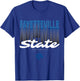 The Yard Essentials - Fayetteville State U - FSU Fade T-Shirt - T-Shirt | Royal