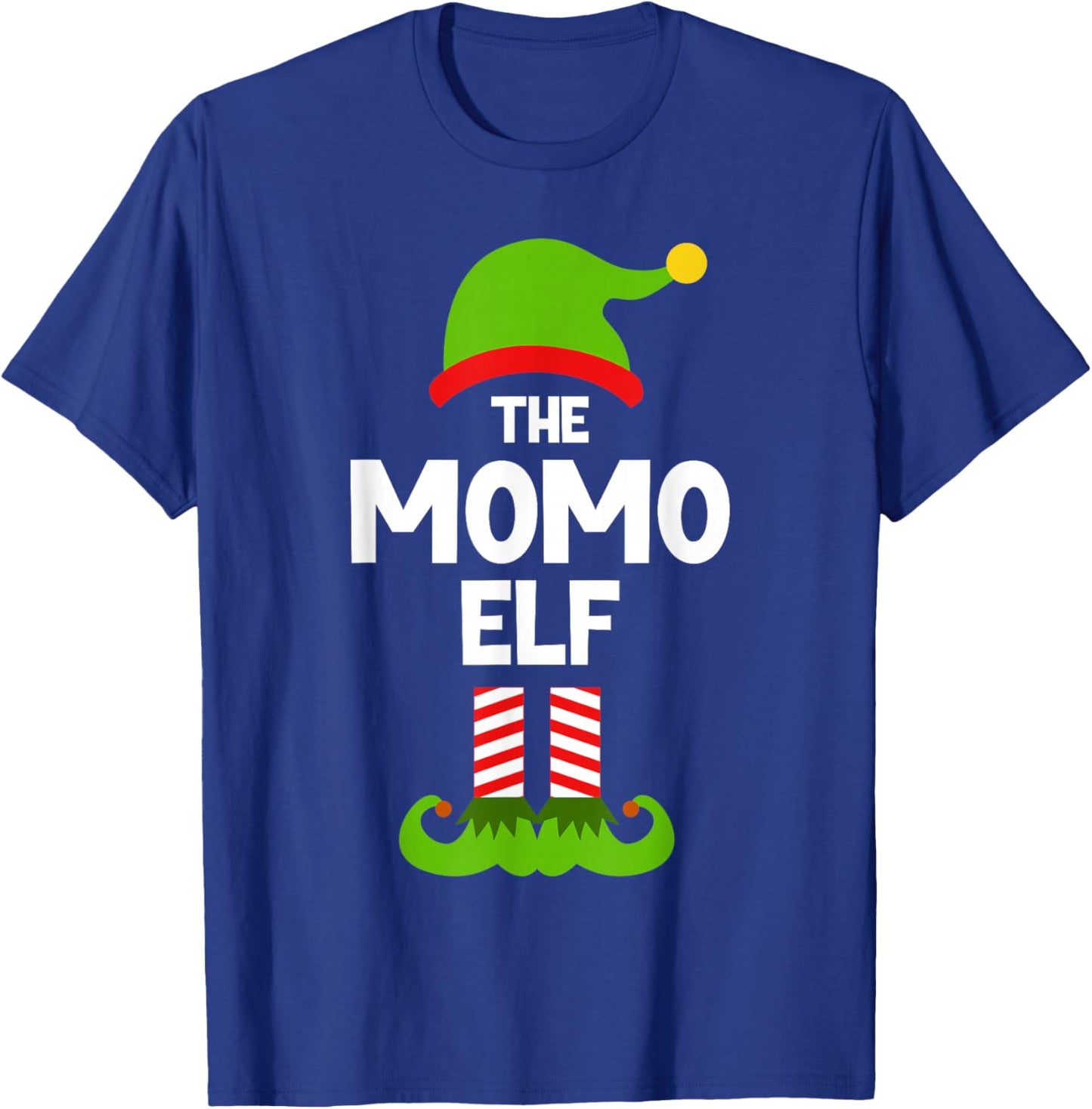 I'm The Momo Elf Christmas Family Pajama Funny T-Shirt - T-Shirt | Royal