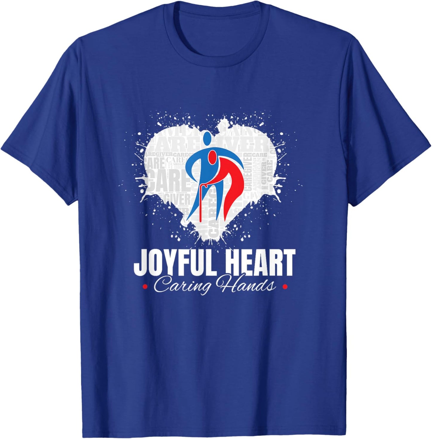 Joyful Heart Caring Hands (Official ACA Apparel) T-Shirt - T-Shirt | Royal