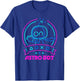 Astro Bot Neon Waving Character with Icons Video Game T-Shirt - T-Shirt | Royal