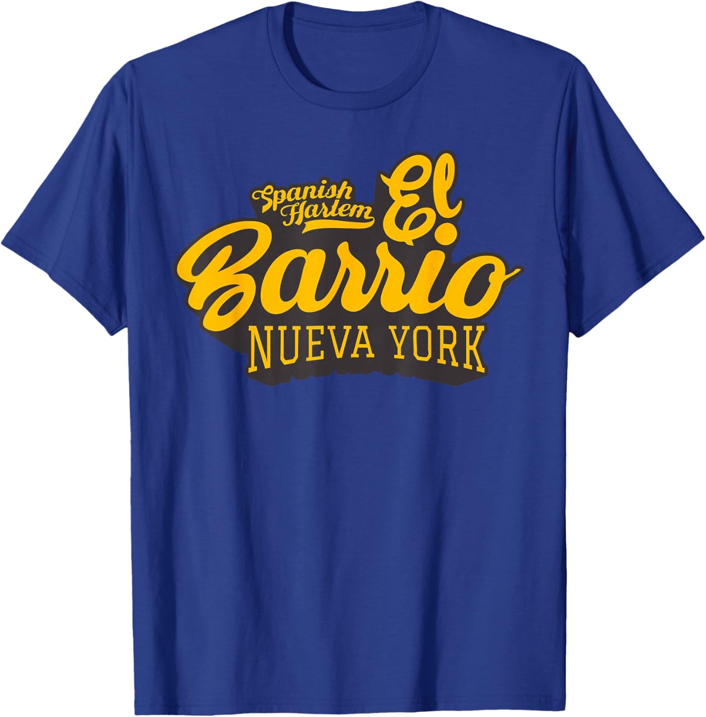 El Barrio Nueva York Heritage T-Shirt - T-Shirt | Royal