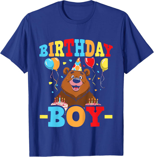 Kids Birthday Boy Lemming Outfit for Gamers and Animal Lovers T-Shirt - T-Shirt | Royal