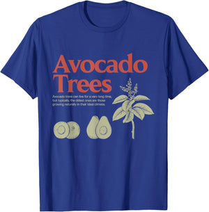Avocado Trees Funny Definiton Apparel T-Shirt - T-Shirt | Royal