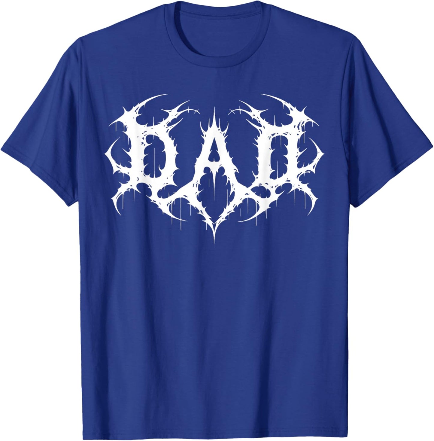 Dad Goth Funny Gothic Punk Emo Grunge Inked Fathers Day T-Shirt - T-Shirt | Royal