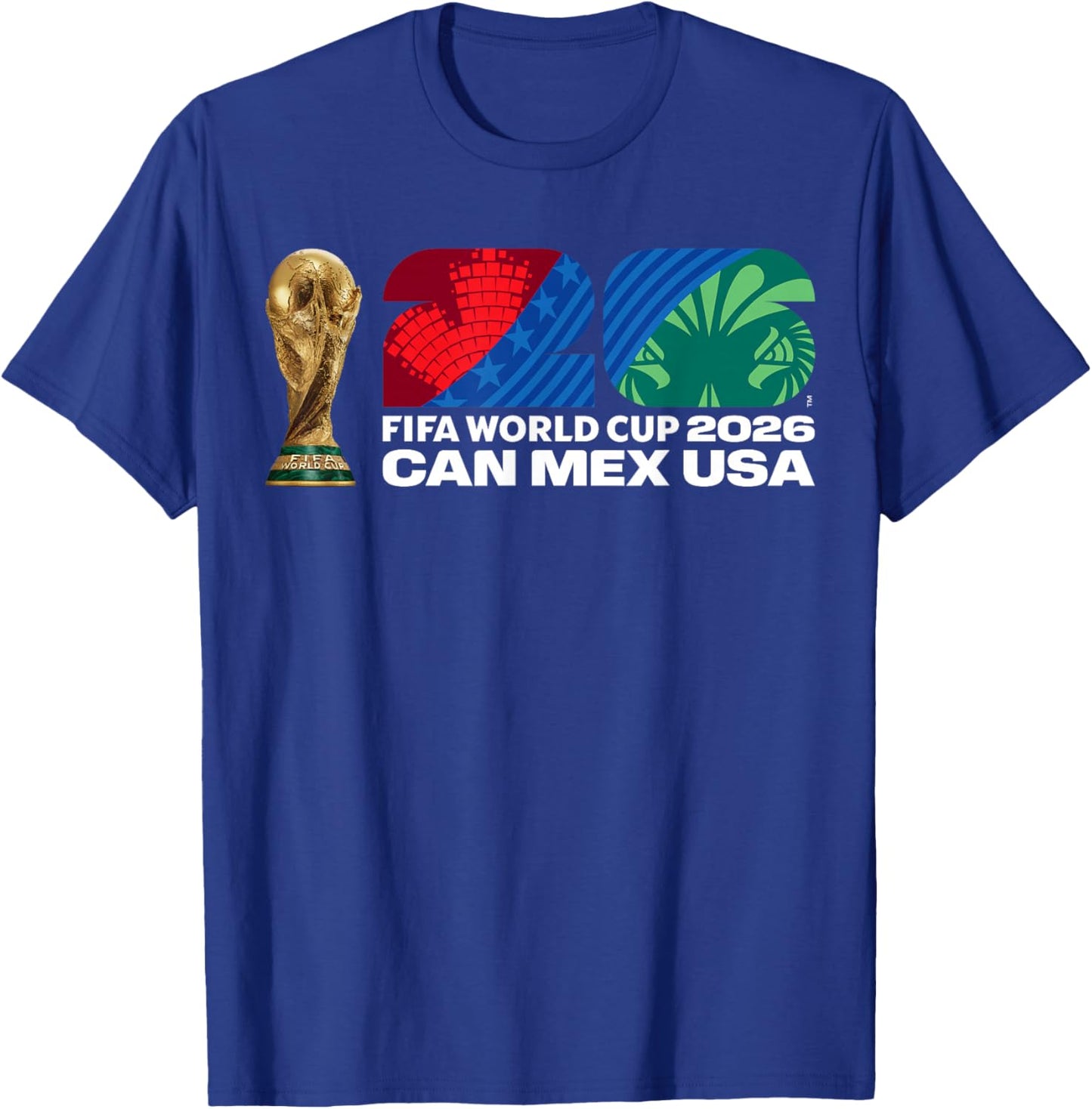 FIFA World CUP26 FIFA Host Country Trophy Color T-Shirt - T-Shirt | Royal