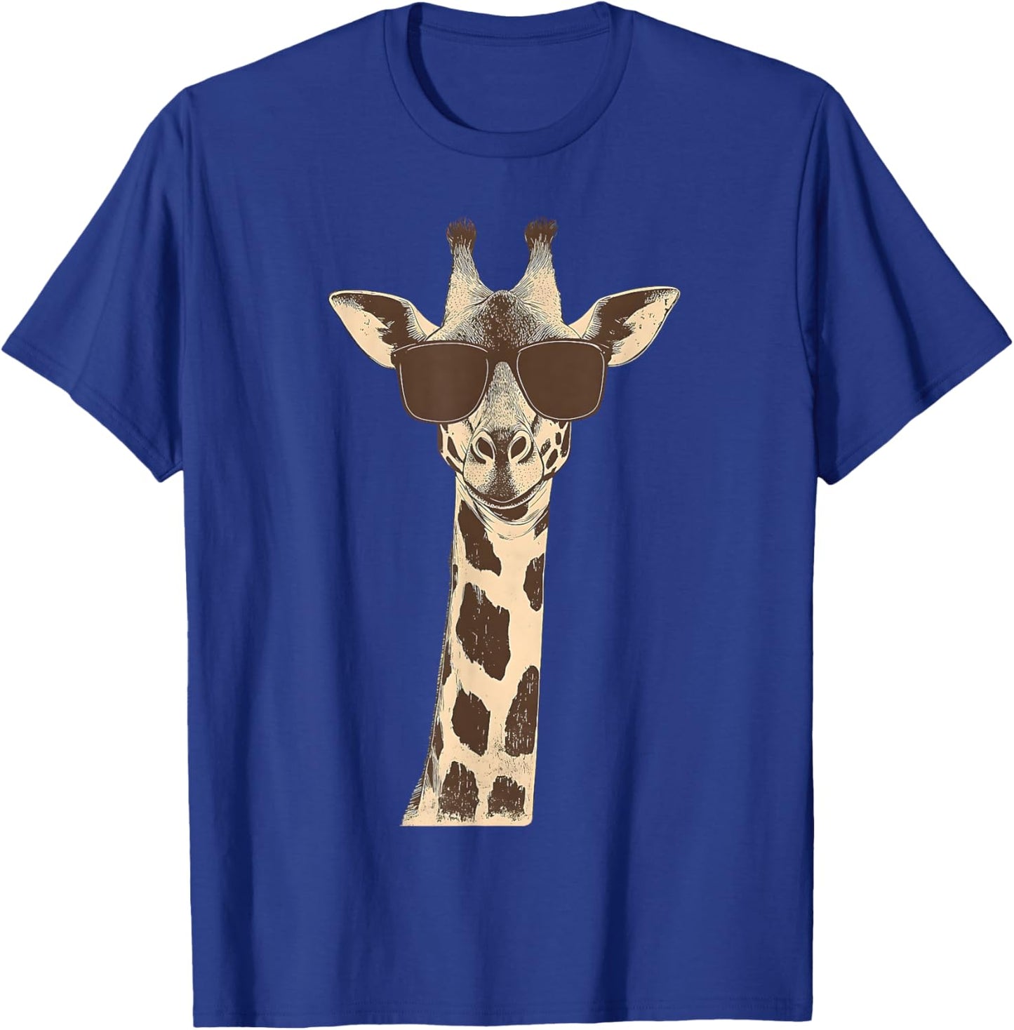 Zebra With Sunglasses Men Women Kids Wildlife Zoo Day Animal T-Shirt - T-Shirt | Royal