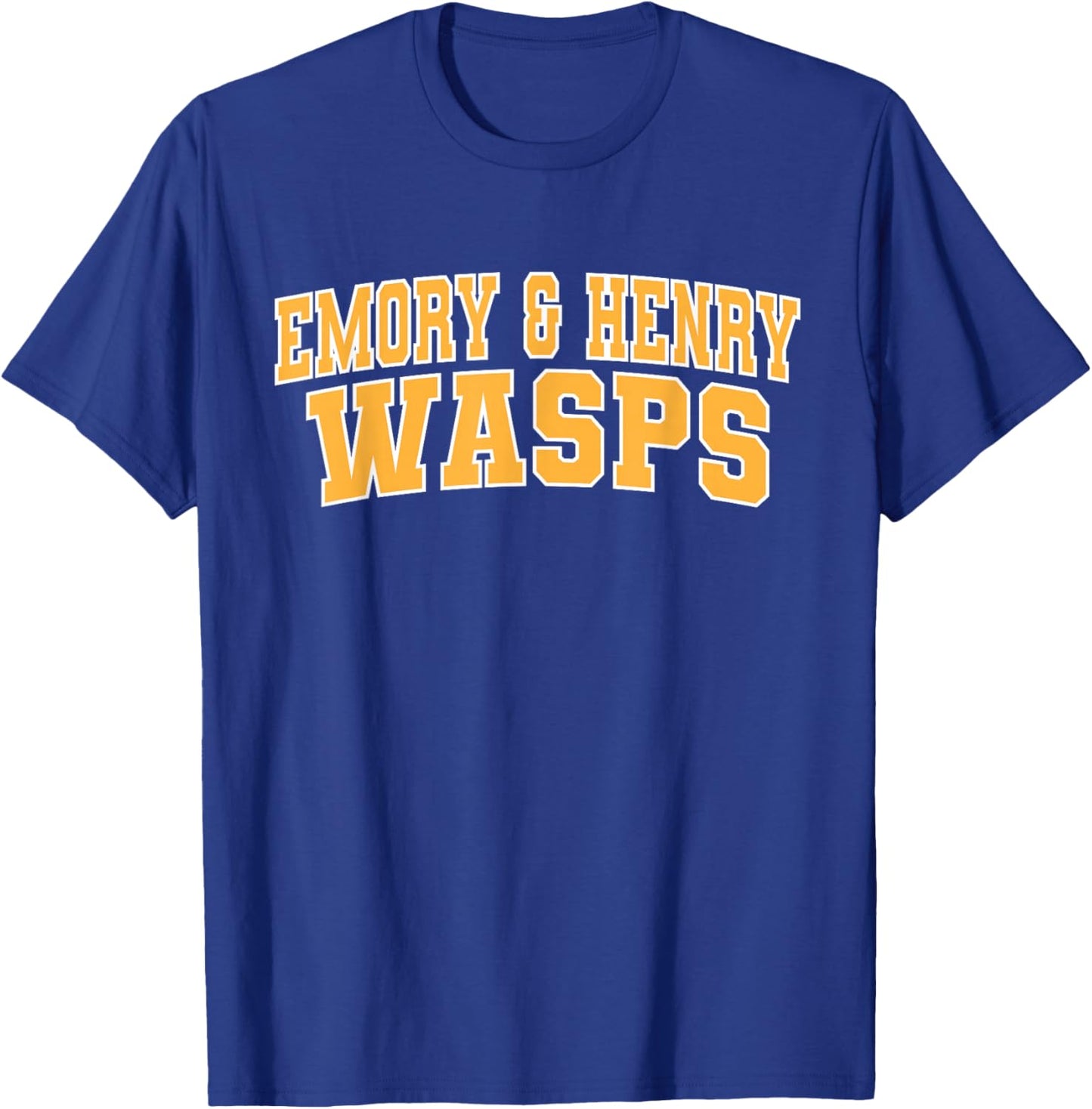 Emory & Henry College Wasps Apparel Sports Fan T-Shirt - T-Shirt | Royal