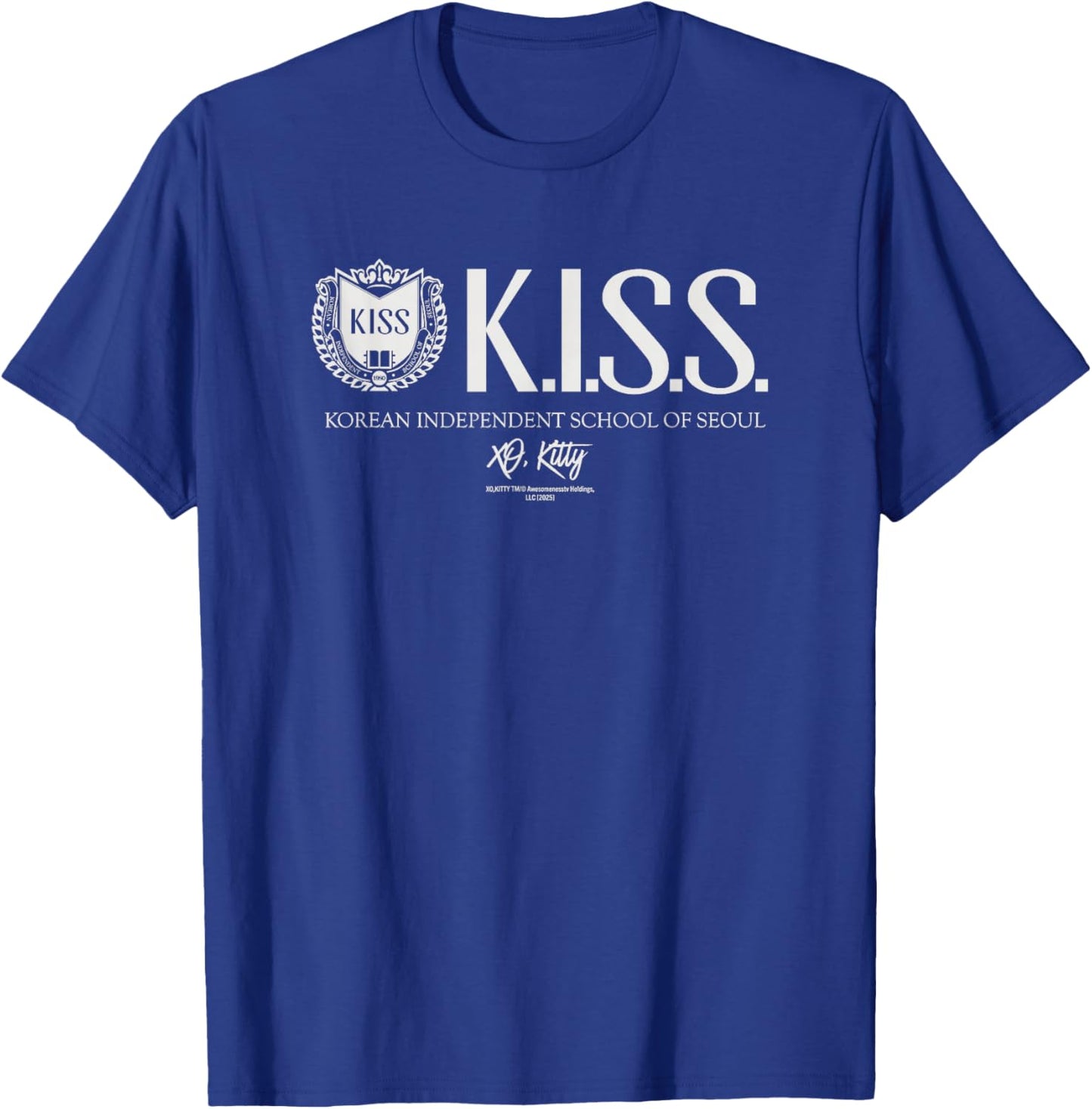 XO, Kitty KISS Officially Licenced T-Shirt - T-Shirt | Royal