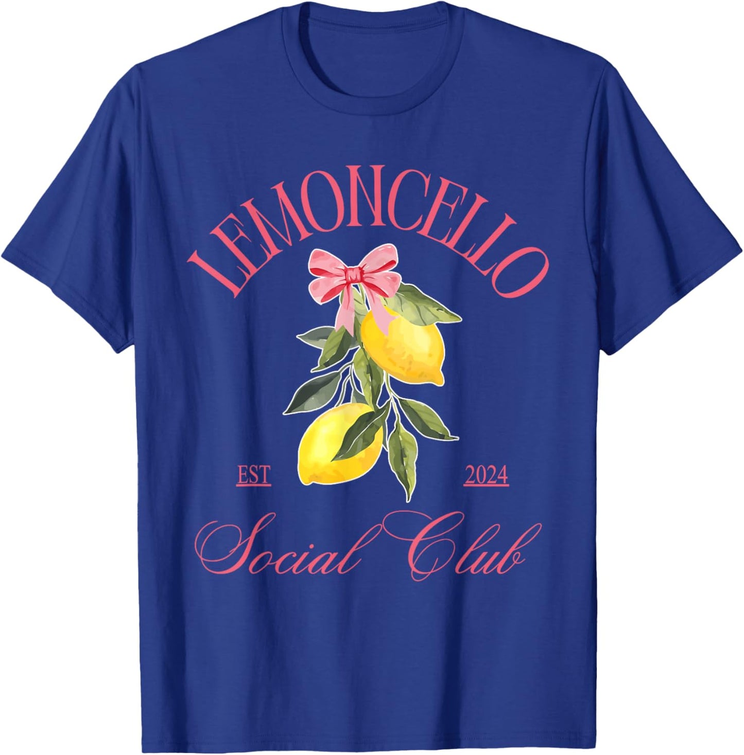 Lemoncello Social Club Apparel T-Shirt - T-Shirt | Royal