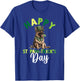 Shamrock Happy St Patrick's Day Dog German Shepherd T-Shirt - T-Shirt | Royal