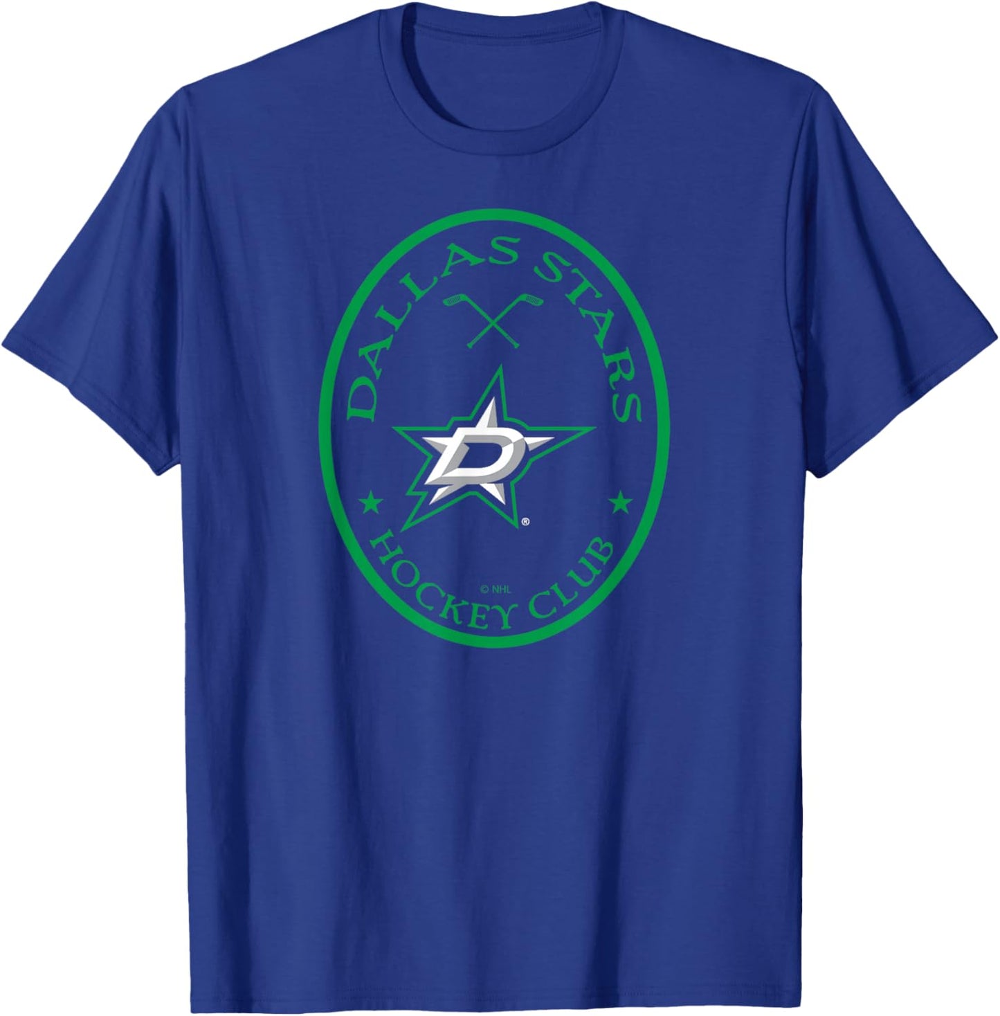 Dallas Stars Iconic Black Officially Licensed T-Shirt - T-Shirt | Royal