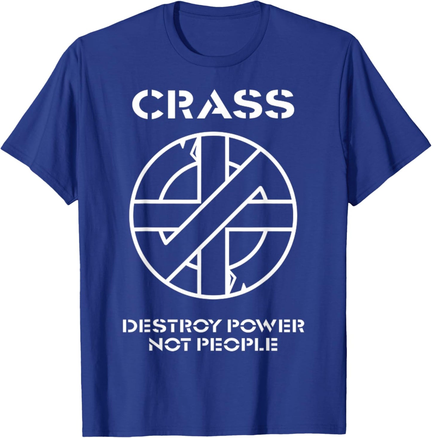 Vintage Destroy Power Not People Gifts Women T-Shirt - T-Shirt | Royal