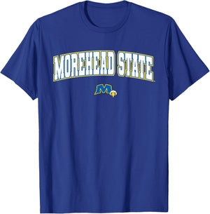 Morehead State University Eagles Arch Logo T-Shirt - T-Shirt | Royal