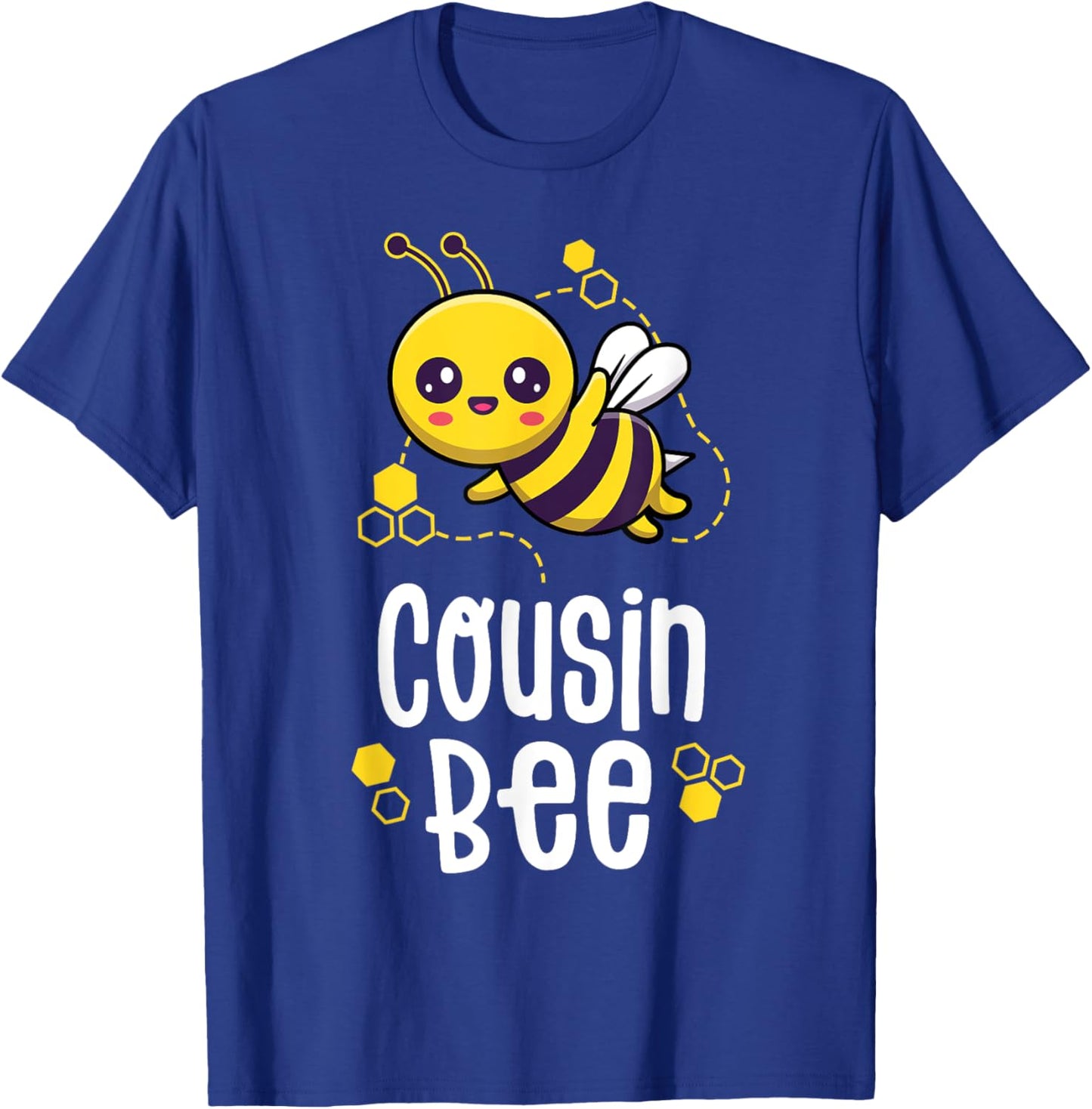 Cousin Bee Family Matching Birthday Outfit T-Shirt - T-Shirt | Royal