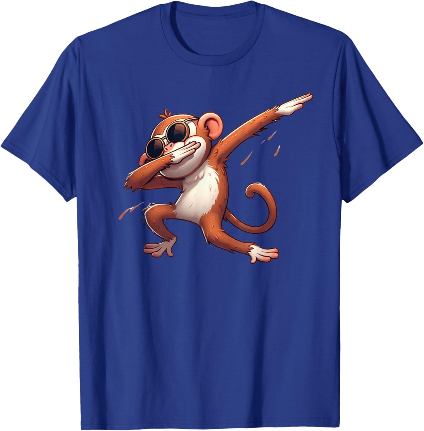 Funny Dab Dance Monkey For Monkey Lover Men Boys Women Kids T-Shirt - T-Shirt | Royal