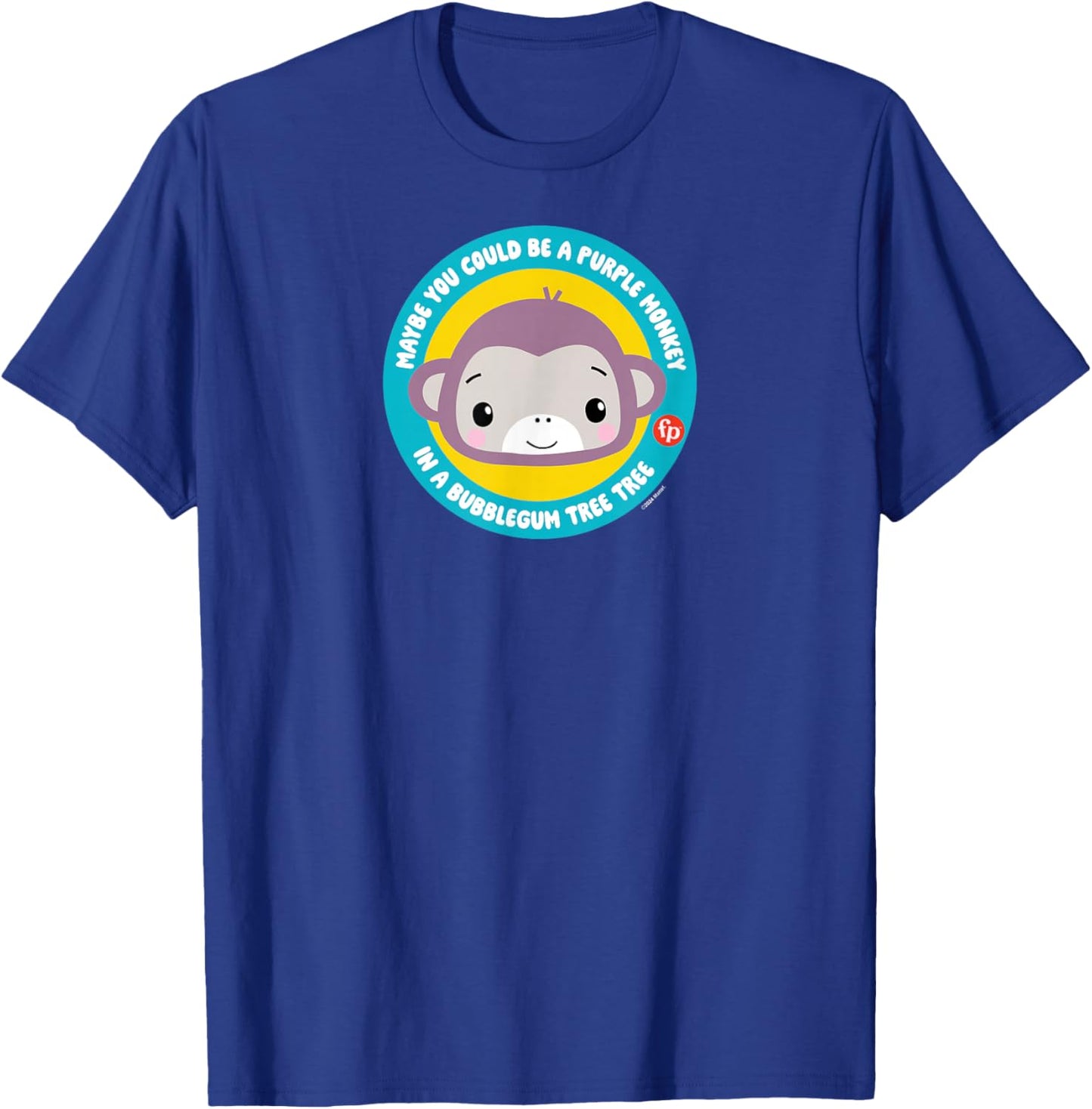 Fisher-Price Song of Purple Monkey in a Bubblegum Tree T-Shirt - T-Shirt | Royal