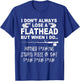 Flathead Catfish cat fishing T-Shirt - T-Shirt | Royal