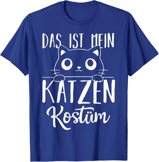 Cat Costume Carnival Party Outfit Carnival Fancy Dress T-Shirt - T-Shirt | Royal