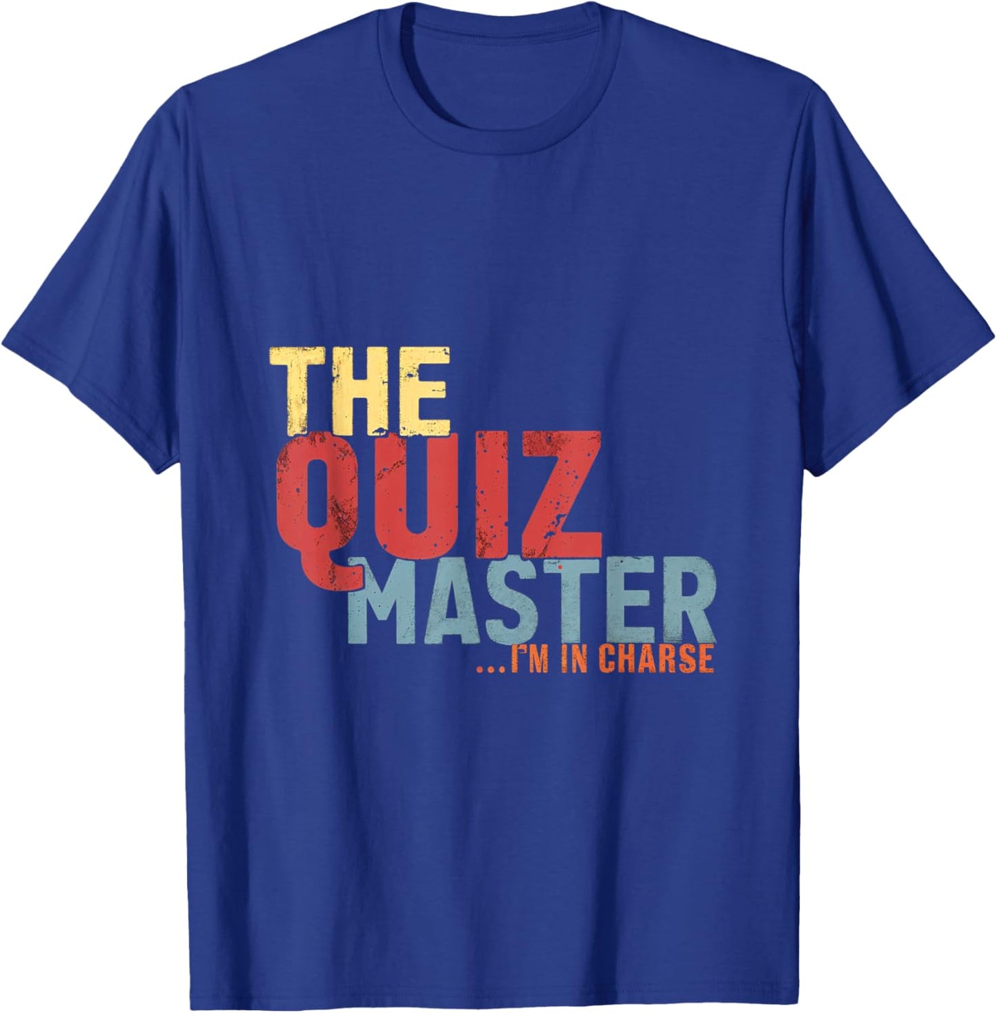 The Quiz Master Trivia Game Quiz Night Team T-Shirt - T-Shirt | Royal