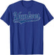 Vintage Yankees Name Personalized Retro Women Kid T-Shirt - T-Shirt | Royal
