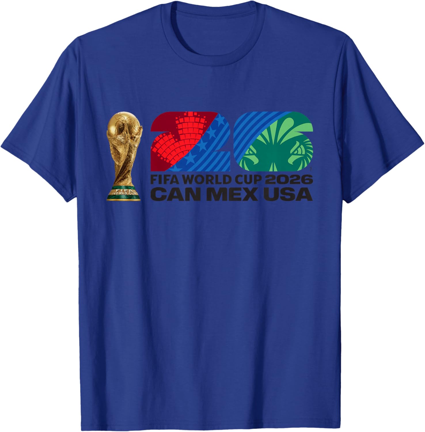 Kids FIFA World CUP26 FIFA Host Country Trophy Color T-Shirt - T-Shirt | Royal